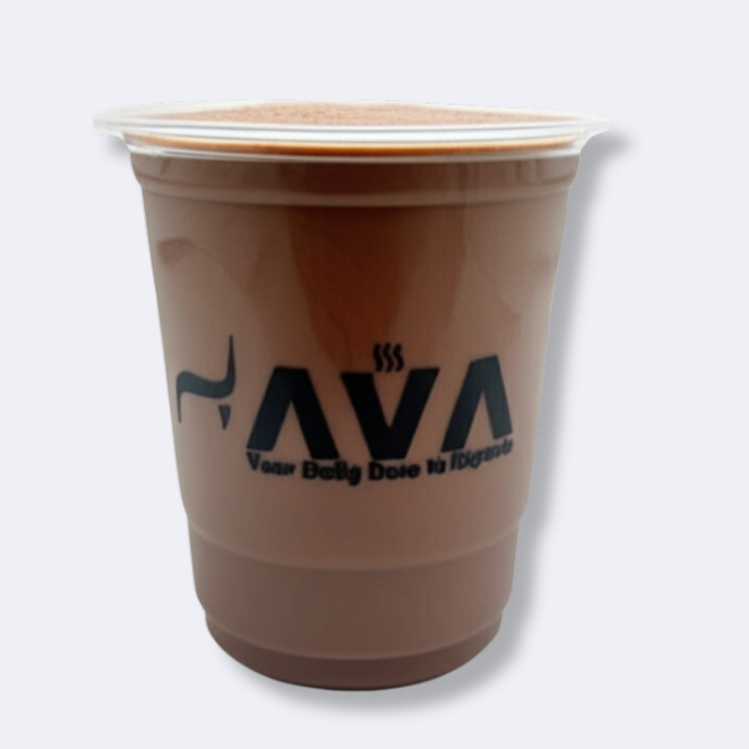 Blended mocha frappe